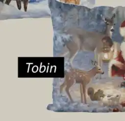 JYSK TOBIN CHRISTMAS CUSHION COVER offer