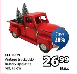 JYSK Lectern Vintage truck offer