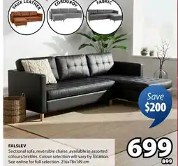 JYSK Falslev Sectional sofa offer