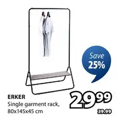 JYSK Erker Single garment rack offer