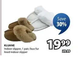 JYSK KLUANE Indoor slipper offer