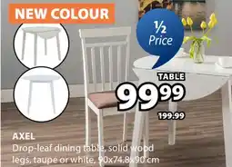 JYSK Axel Drop-leaf dining table offer