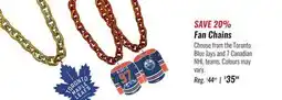 Hockey Life FAN CHAINS offer