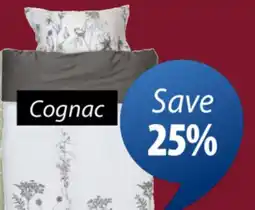 JYSK Cognac Duvet Cover Set offer