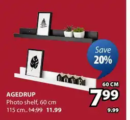 JYSK Agedrup Photo shelf offer