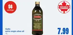 Wholesale Club GALLO EXTRA VIRGIN OLIVE OIL, 1L offer