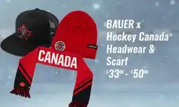 Hockey Life BAUER X HOCKEY CANADA HEADWEAR & SCARF offer