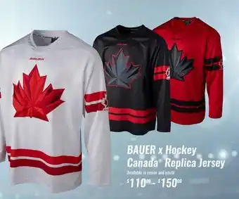 Hockey Life BAUER X HOCKEY CANADA REPLICA JERSEY offer