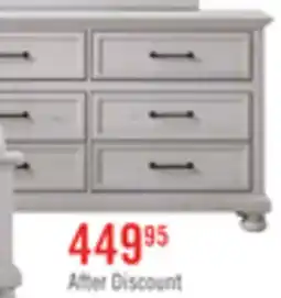The Brick Kylie Bedroom 6-Drawer Dresser, 60W x 36H - Sand offer