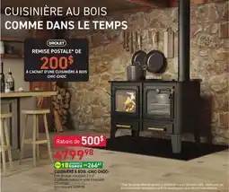 Matério CUISINIÈRE À BOIS CHIC CHOC DROLET offer