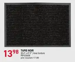 Matério TAPIS NOIR offer
