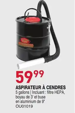 Matério ASPIRATEUR À CENDRES KING offer