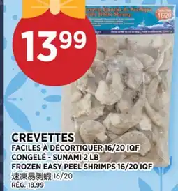 Kim Phat SUNAMI FROZEN EASY PEEL SHRIMPS 16/20 IQF offer