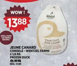 Kim Phat WENTZEL FARMS FROZEN DUCK offer