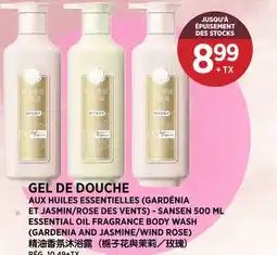 Kim Phat SANSEN ESSENTIAL OIL FRAGRANCE BODY WASH (GARDENIA AND JASMINE/WIND ROSE) offer