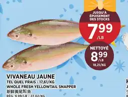 Kim Phat WHOLE FRESH YELLOWTAIL SNAPPER offer