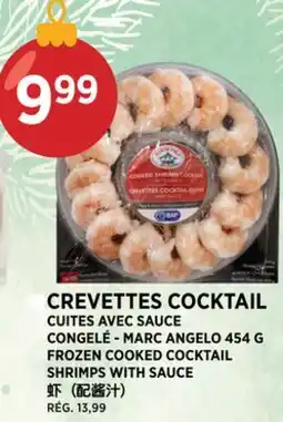 Kim Phat MARC ANGELO FROZEN COOKED COCKTAIL SHRIMPS WITH SAUCE offer