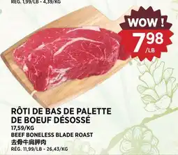Kim Phat BEEF BONELESS BLADE ROAST offer