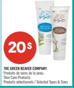 Pharmaprix THE GREEN BEAVER COMPANY Products offer