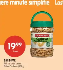 Pharmaprix DAN·D·PAK Salted Cashews (908 g) offer