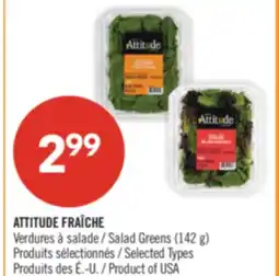 Pharmaprix ATTITUDE FRAÎCHE Salad Greens (142 g) offer