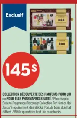 Pharmaprix Pharmaprix Beauté Fragrance Discovery Collection For Him or Her offer