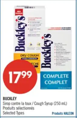 Pharmaprix BUCKLEY Cough Syrup offer