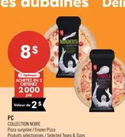 Pharmaprix PC COLLECTION NOIRE Frozen Pizza offer