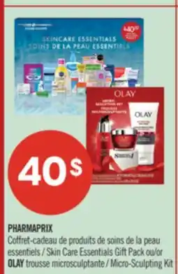 Pharmaprix PHARMAPRIX Skin Care Essentials Gift Pack or OLAY Micro-Sculpting Kit offer