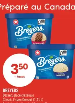 Pharmaprix BREYERS offer