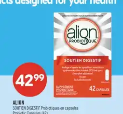 Pharmaprix ALIGN SOUTIEN DIGESTIF Probiotic Capsules offer