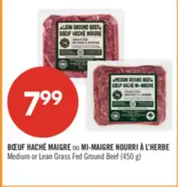 Pharmaprix Medium or Lean Grass Fed Ground Beef offer