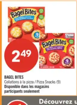 Pharmaprix BAGEL BITES Pizza Snacks (9) offer