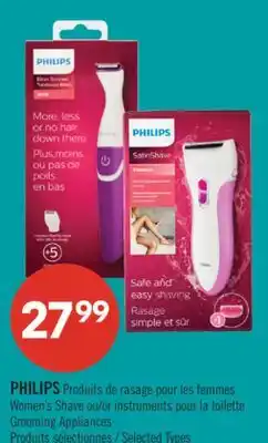 Pharmaprix PHILIPS Women's Shave or Grooming Appliances offer