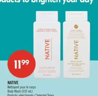 Pharmaprix NATIVE Body Wash offer