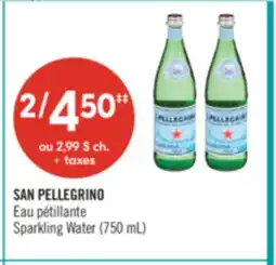 Pharmaprix SAN PELLEGRINO Sparkling Water offer