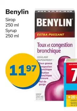 Accès pharma Benylin offer