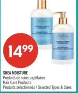 Pharmaprix SHEA MOISTURE Hair care Products offer