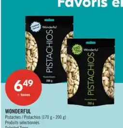 Pharmaprix WONDERFUL Pistachios (170 g - 200 g) offer
