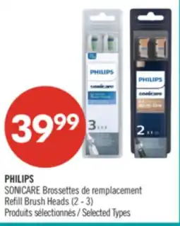 Pharmaprix PHILIPS SONICARE Refill Brush Heads offer