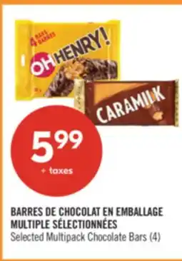 Pharmaprix Selected Multipack Chocolate Bars offer