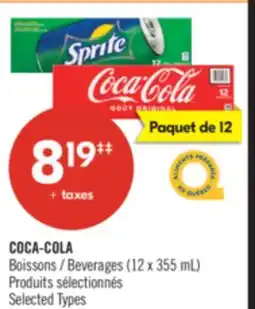 Pharmaprix COCA-COLA Beverages offer