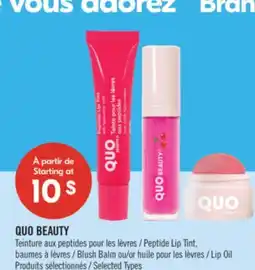 Pharmaprix QUO BEAUTY Blush Balm or Lip Oil offer