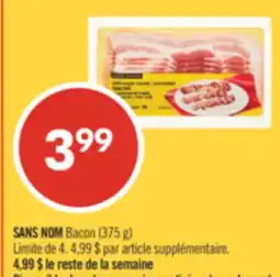 Pharmaprix NO NAME Bacon (375 g) offer
