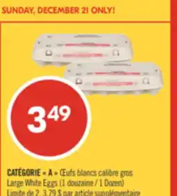 Pharmaprix Large White Eggs offer