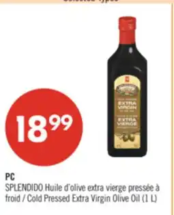 Pharmaprix PC SPLENDIDO Cold Pressed Extra Virgin Olive Oil offer