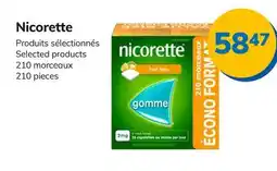 Accès pharma Nicorette offer