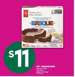 No Frills PC Cheesecake offer
