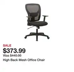 TSC Stores High Back Mesh Office Chair offer