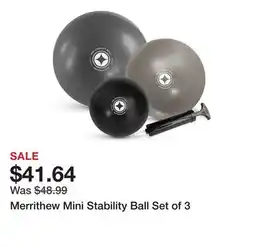 TSC Stores Merrithew Mini Stability Ball Set of 3 offer